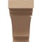 Ekena Millwork 3"W x 9"D x 6"H Classic Pescadero Rough Cedar Woodgrain TimberThane Corbel, Primed Tan CORUR03X09X06PECRCPR - alternate 3